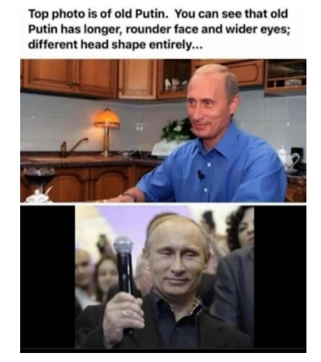 Putin je klon